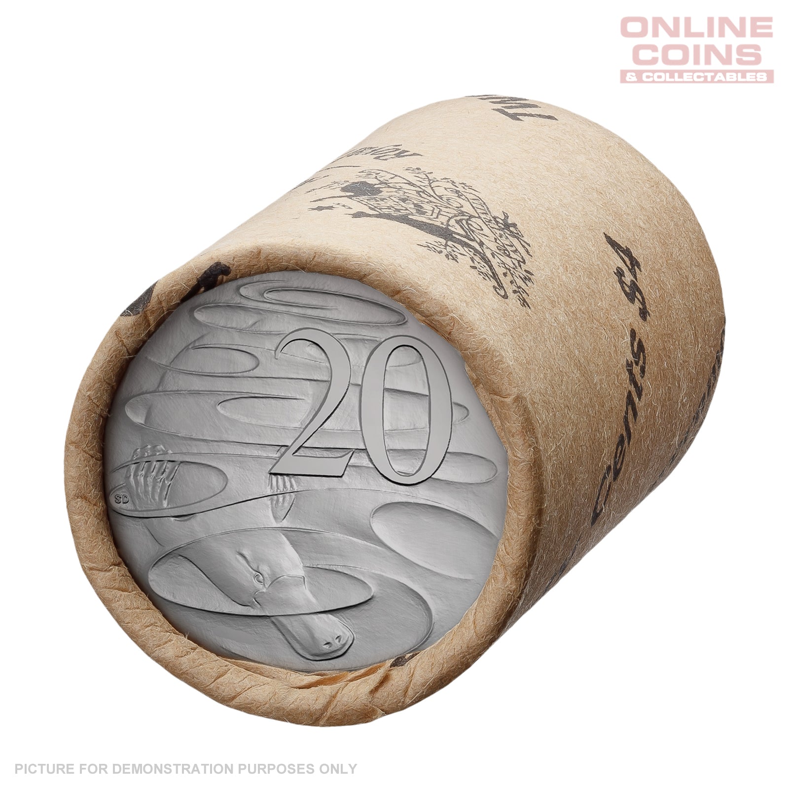 2025 Royal Australian Mint 20c NON PREMIUM Coin Roll